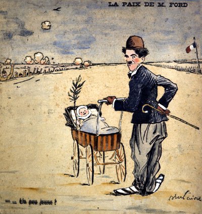 La pace di M. Ford, 1917 da Jules Abel Faivre